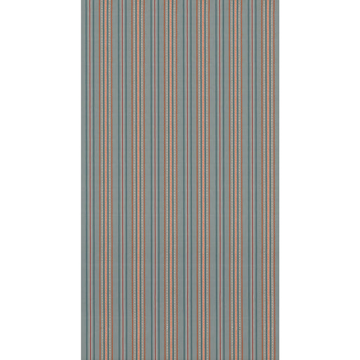 G P & J BAKER - RUFUS STRIPE- TEAL - Fabric by the Yard TEAL