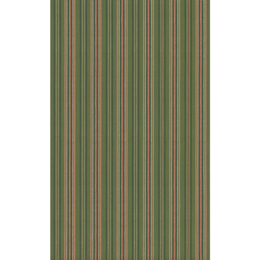 G P & J BAKER - RUFUS STRIPE- GREEN - Fabric by the Yard GREEN