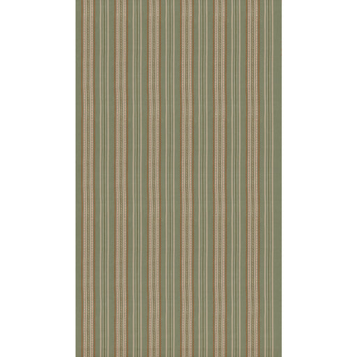G P & J BAKER - RUFUS STRIPE- LEAF - Fabric by the Yard LEAF