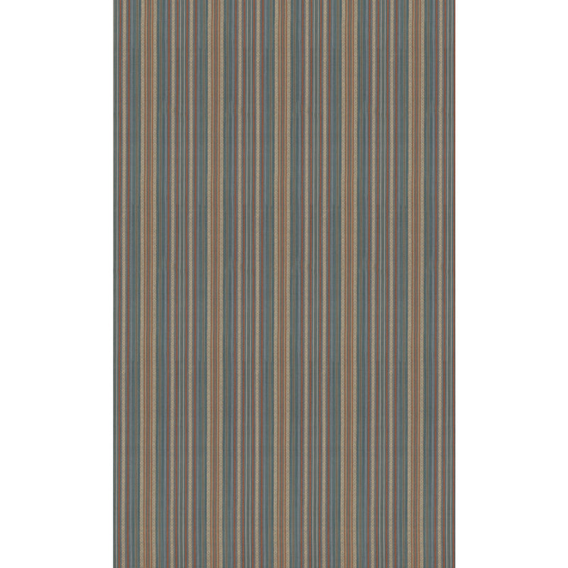 G P & J BAKER - SYMINGTON STRIPE- TEAL - Fabric by the Yard TEAL