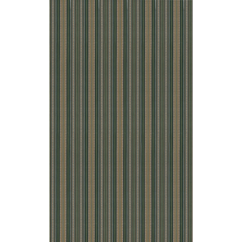 G P & J BAKER - SYMINGTON STRIPE- EMERALD - Fabric by the Yard EMERALD