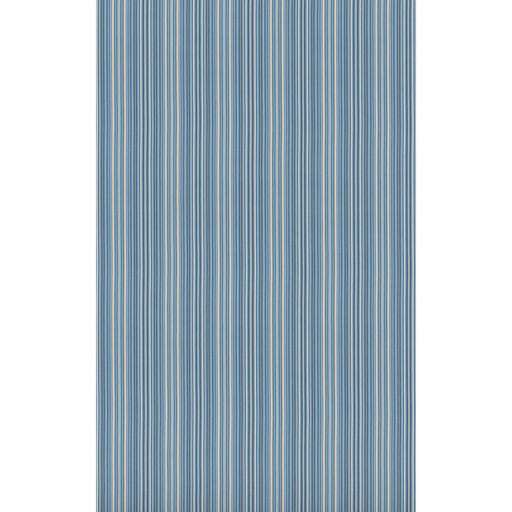 G P & J BAKER - LUNA STRIPE- BLUE - Fabric by the Yard BLUE