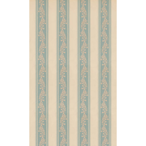 G P & J BAKER - ALDBURY STRIPE- BLUE - Fabric by the Yard BLUE
