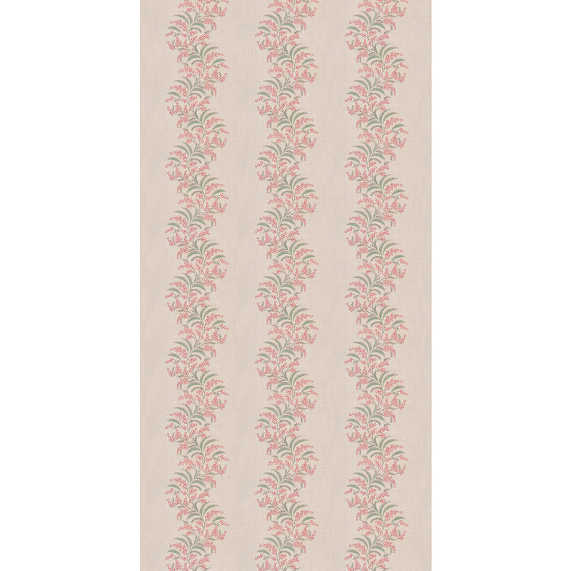 G P & J BAKER - SEA ASTER- SOFT RED - Fabric by the Yard SOFT RED