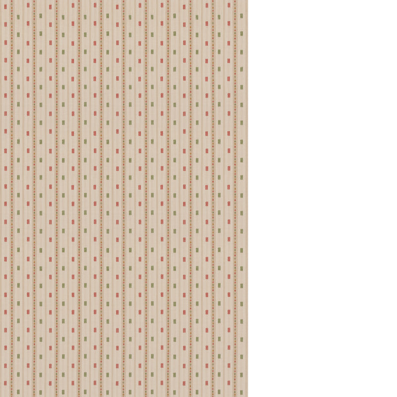 G P & J BAKER - TRADEWIND- RED/GREEN - Fabric by the Yard RED/GREEN