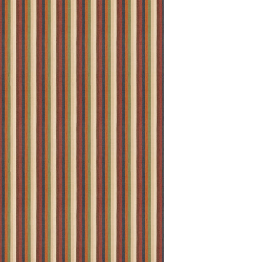 G P & J BAKER - TIM'S RUG- INDIGO/CHOCOLATE - Fabric by the Yard INDIGO/CHOCOLATE