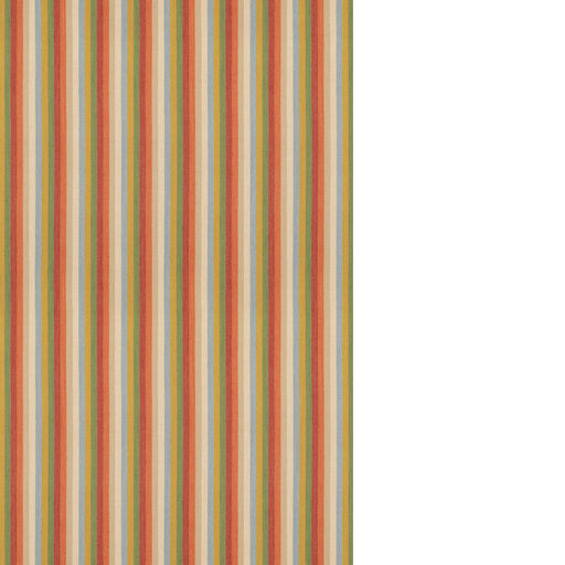G P & J BAKER - TIM'S RUG- CLEMENTINE/GREEN - Fabric by the Yard CLEMENTINE/GREEN