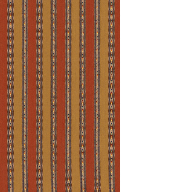 G P & J BAKER - ZEPHYR- SPICE/OCHRE - Fabric by the Yard SPICE/OCHRE