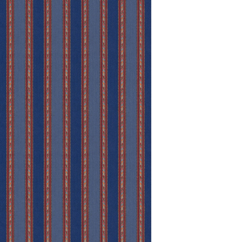 G P & J BAKER - ZEPHYR- BLUE - Fabric by the Yard BLUE