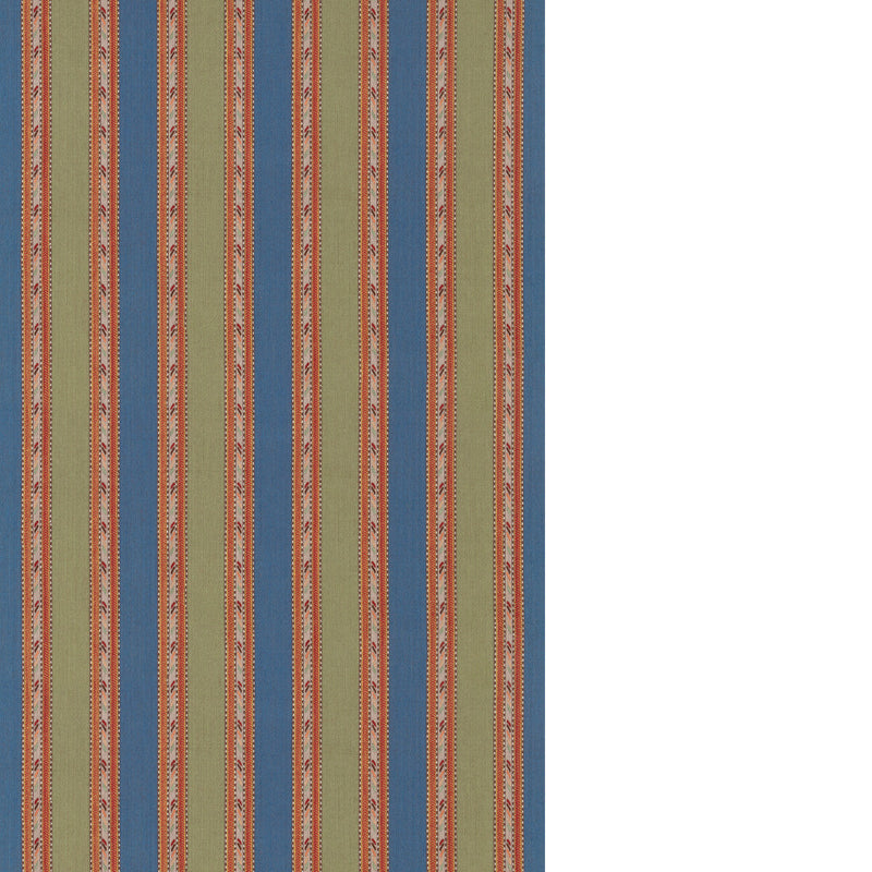 G P & J BAKER - ZEPHYR- BLUE/GREEN - Fabric by the Yard BLUE/GREEN