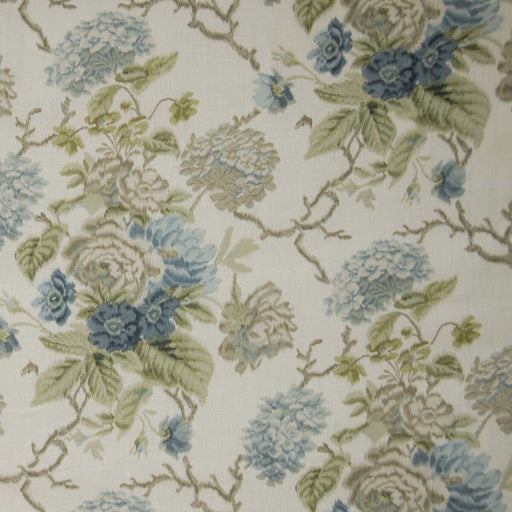 LEE JOFA - CHELVERTON II- BLUE/GREEN - Fabric by the Yard BLUE/GREEN