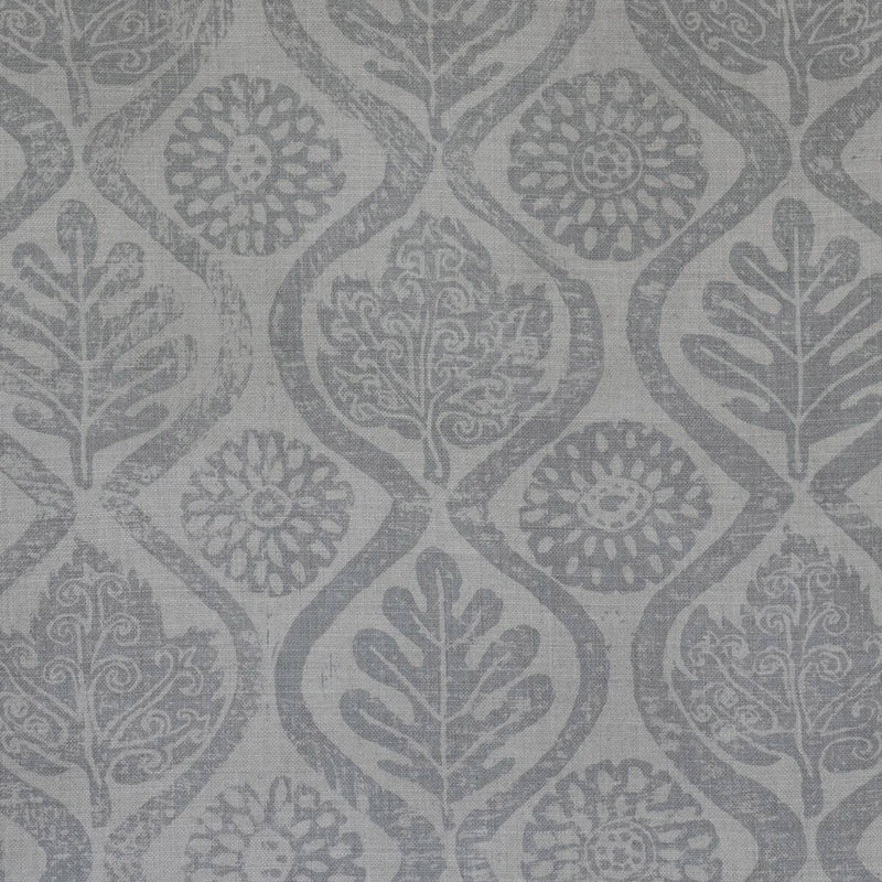 LEE JOFA - OAKLEAVES- FRENCH GREY - Fabric by the Yard FRENCH GREY