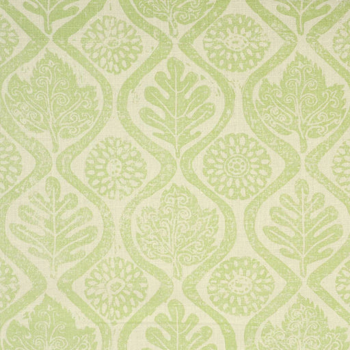 LEE JOFA - OAKLEAVES- LIME - Fabric by the Yard LIME