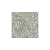 LEE JOFA - OAKLEAVES- BLUE/OATMEAL - Fabric by the Yard