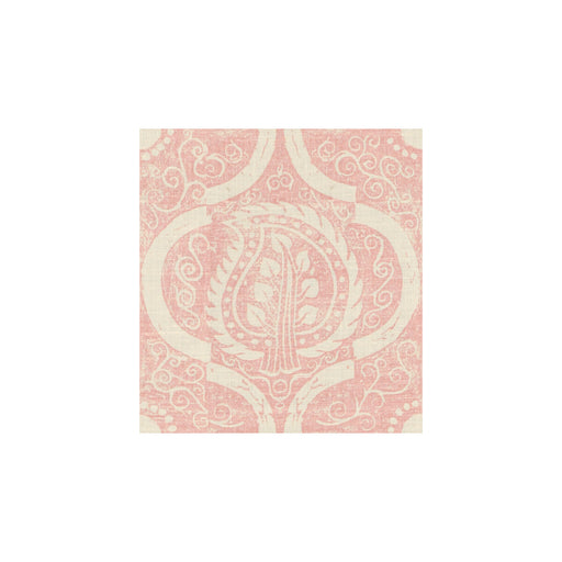 LEE JOFA - PERSIAN LEAF- PINK - Fabric by the Yard PINK