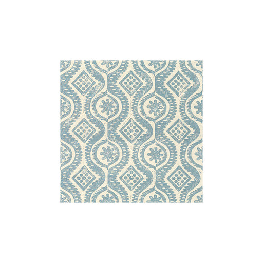 LEE JOFA - DAMASK- BLUE - Fabric by the Yard BLUE