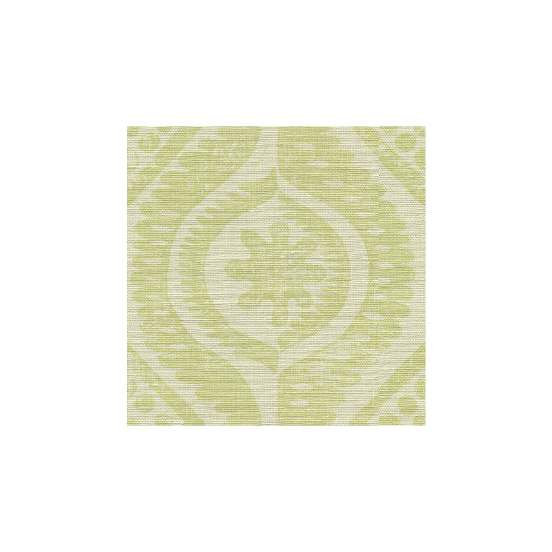 LEE JOFA - DAMASK- LIME - Fabric by the Yard LIME