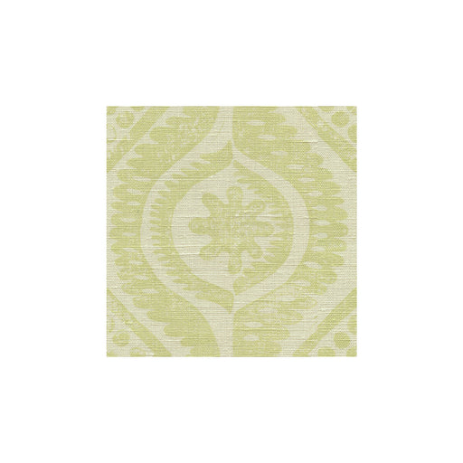 LEE JOFA - DAMASK- LIME - Fabric by the Yard LIME