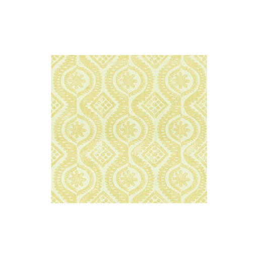 LEE JOFA - DAMASK- YELLOW - Fabric by the Yard YELLOW