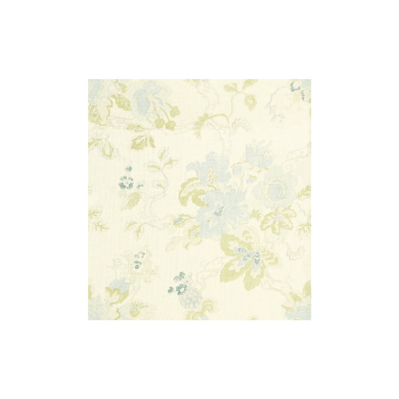 LEE JOFA - PARNHAM- BLUE/GREEN - Fabric by the Yard BLUE/GREEN