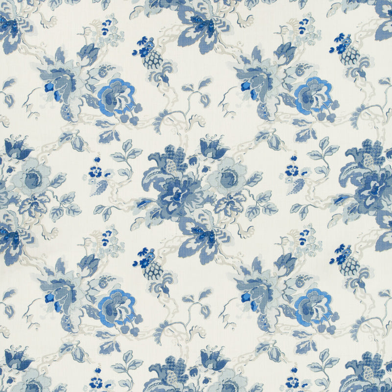 LEE JOFA - PARNHAM- AZURE - Fabric by the Yard AZURE