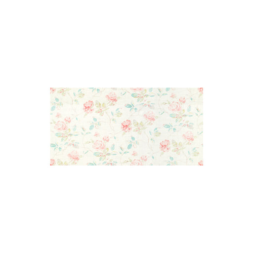 LEE JOFA - MARLOW- TURQ/PINK/OYS - Fabric by the Yard TURQ/PINK/OYS