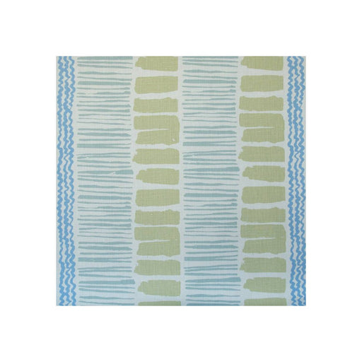 LEE JOFA - SALTAIRE- LIGHT GREEN/AQUA/CORNFLOWER - Fabric by the Yard LIGHT GREEN/AQUA/CORNFLOWER