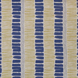 LEE JOFA - SALTAIRE- INDIGO/YELLOW/AQUA - Fabric by the Yard