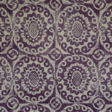 LEE JOFA - PINEAPPLE ON RUSTIC- AUBERGINE - Fabric by the Yard