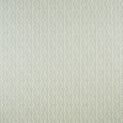 LEE JOFA - SMALL DAMASK- AQUA - Fabric by the Yard AQUA