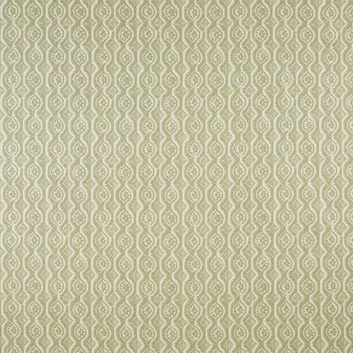 LEE JOFA - SMALL DAMASK- GREEN - Fabric by the Yard GREEN