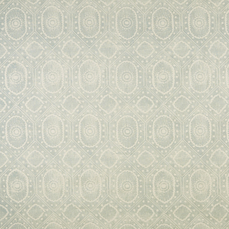 LEE JOFA - DIAMOND- AQUA - Fabric by the Yard AQUA