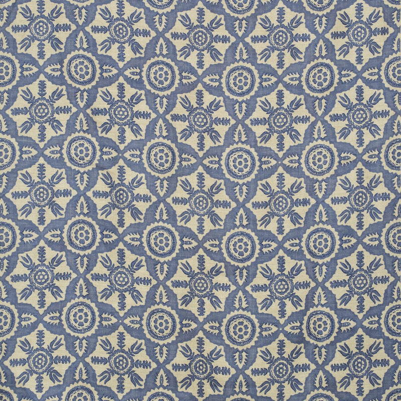 LEE JOFA - ROSSMORE INDIGO- INDIGO - Fabric by the Yard INDIGO