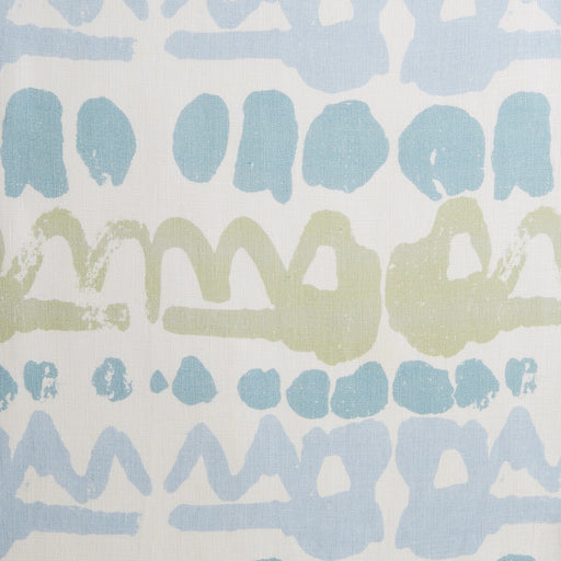 LEE JOFA - ALTAMIRA- LIME/BLUE - Fabric by the Yard LIME/BLUE