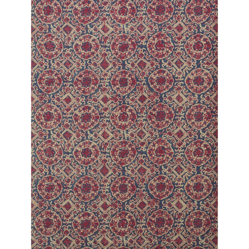 LEE JOFA - ASHCOMBE- RED/BLUE - Fabric by the Yard RED/BLUE