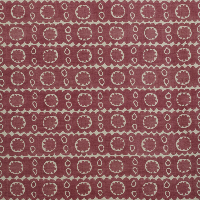LEE JOFA - OSBORNE- RED - Fabric by the Yard RED