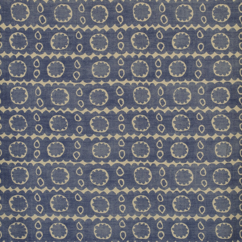 LEE JOFA - OSBORNE- BLUE - Fabric by the Yard BLUE