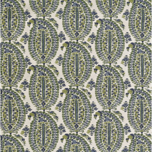 LEE JOFA - ANOUSHKA- BLUE/GREEN - Fabric by the Yard BLUE/GREEN