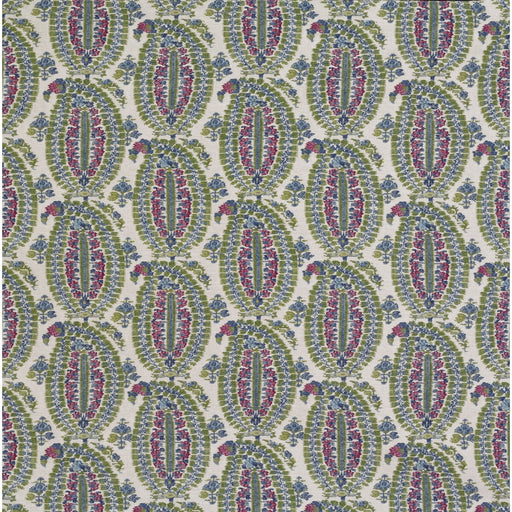 LEE JOFA - ANOUSHKA- PINK/BLUE - Fabric by the Yard PINK/BLUE
