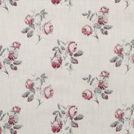 LEE JOFA - SIMSBURY- AQUA/PINK - Fabric by the Yard AQUA/PINK