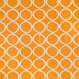 LEE JOFA - CIRCLES- TANGERINE - Fabric by the Yard