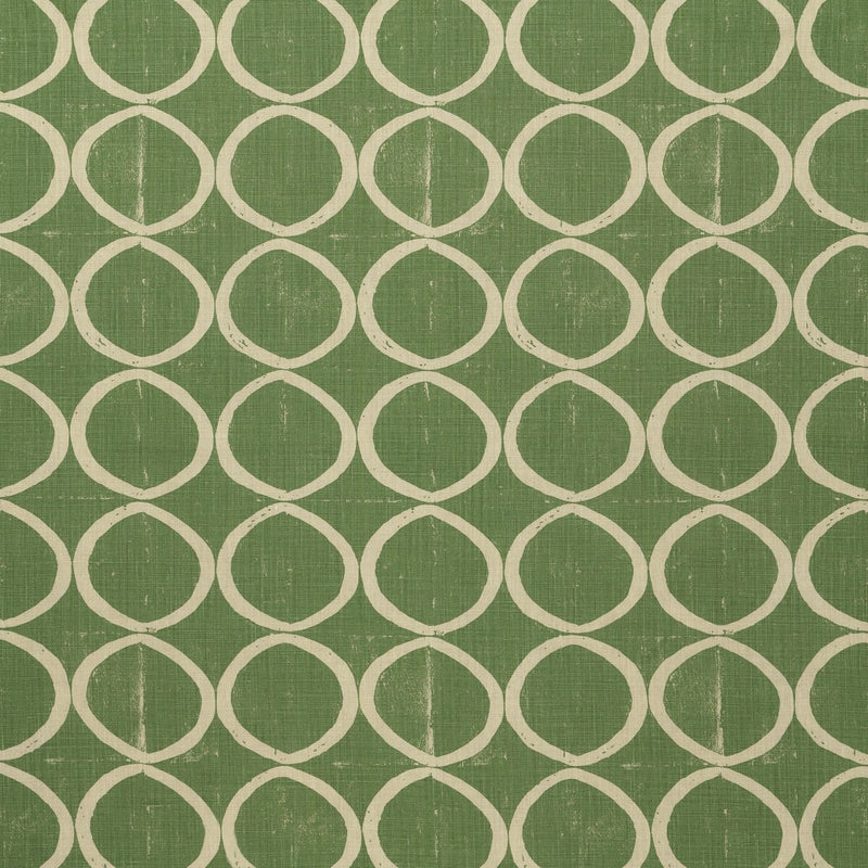 LEE JOFA - CIRCLES- FOREST - Fabric by the Yard FOREST