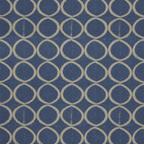 LEE JOFA - CIRCLES- AZURE - Fabric by the Yard
