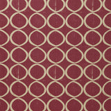 LEE JOFA - CIRCLES- BERRY - Fabric by the Yard