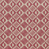 LEE JOFA - CIRCLES AND SQUARES- BERRY - Fabric by the Yard