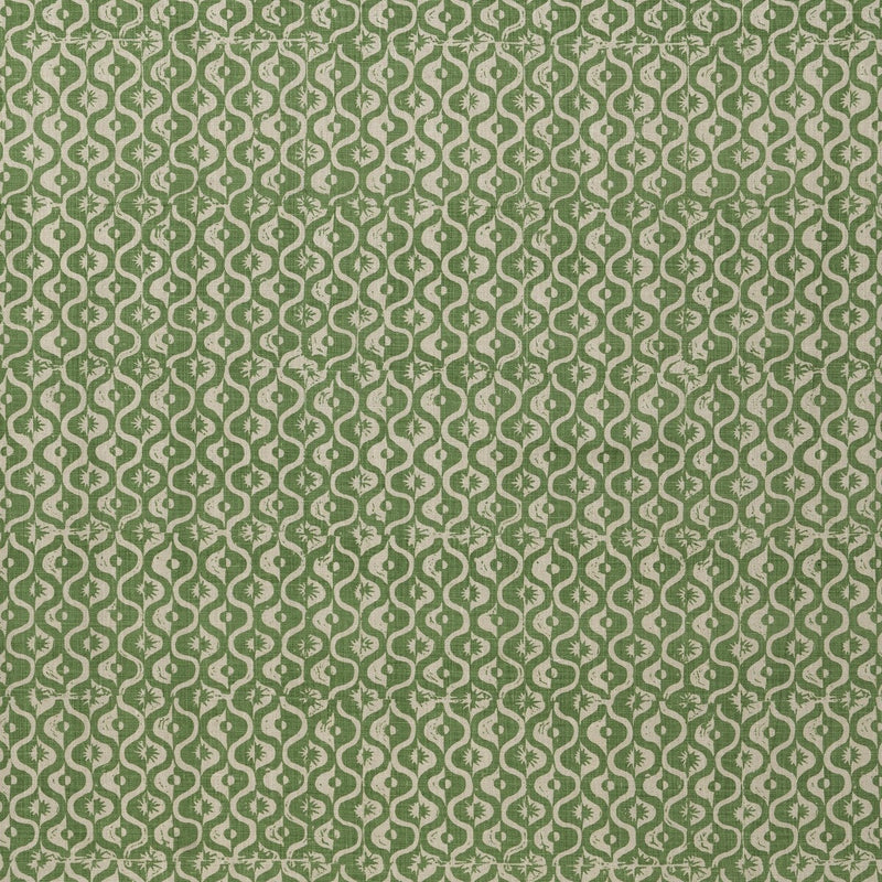LEE JOFA - SMALL MEDALLION- FOREST - Fabric by the Yard FOREST