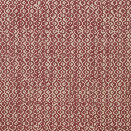 LEE JOFA - SMALL MEDALLION- BERRY - Fabric by the Yard BERRY