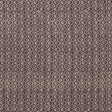 LEE JOFA - SMALL MEDALLION- AUBERGINE - Fabric by the Yard