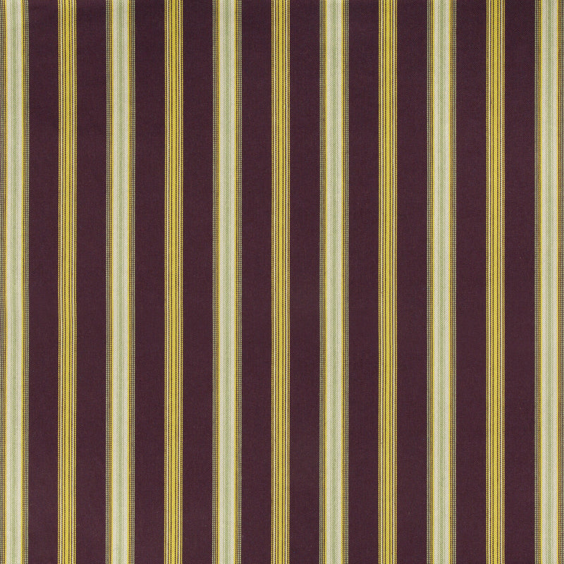 LEE JOFA - CANFIELD STRIPE- AUBERGINE - Fabric by the Yard AUBERGINE