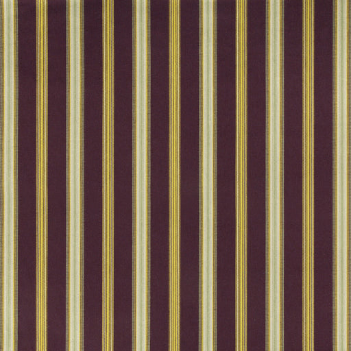 LEE JOFA - CANFIELD STRIPE- AUBERGINE - Fabric by the Yard AUBERGINE
